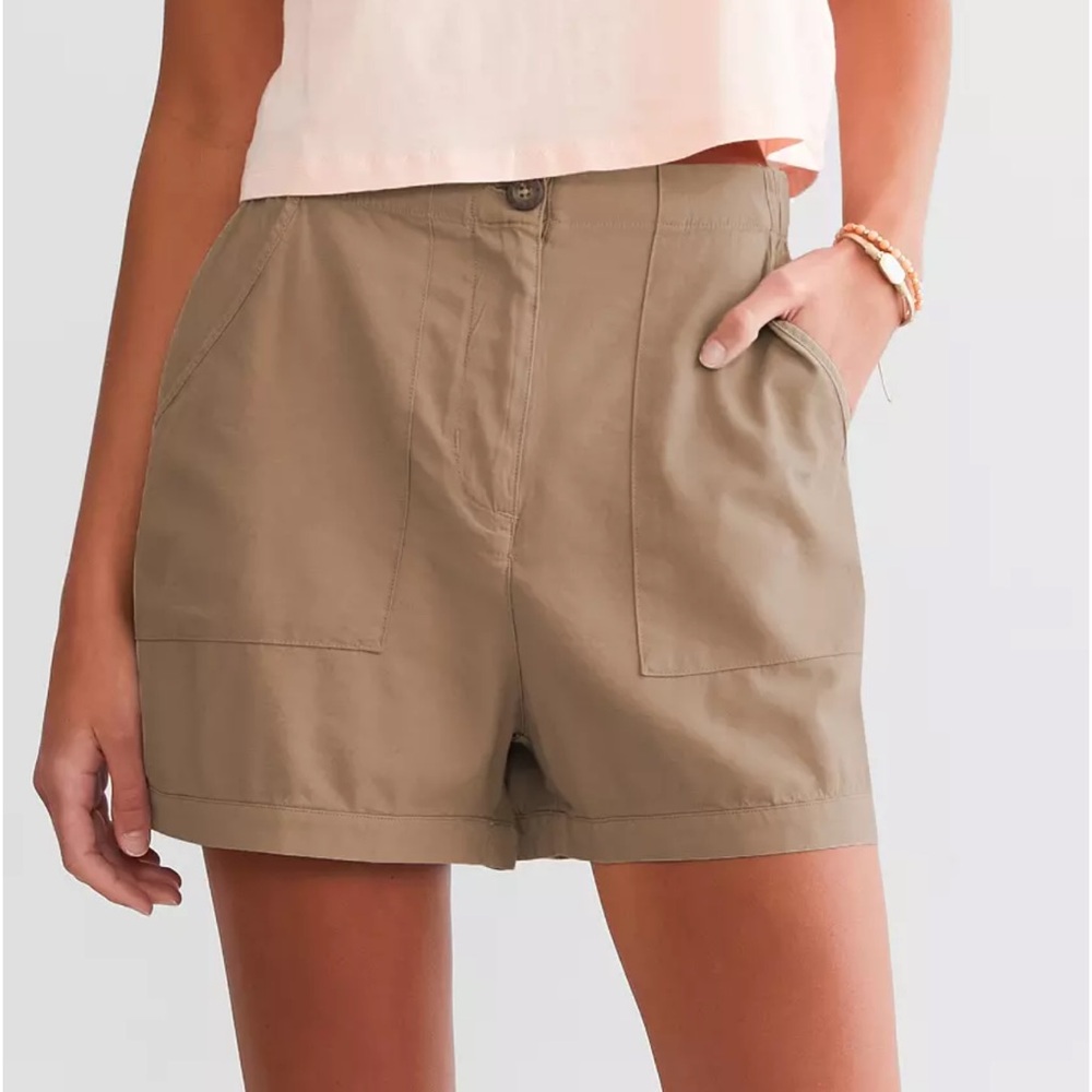 Reef Bailey High Rise Short Large Tan
